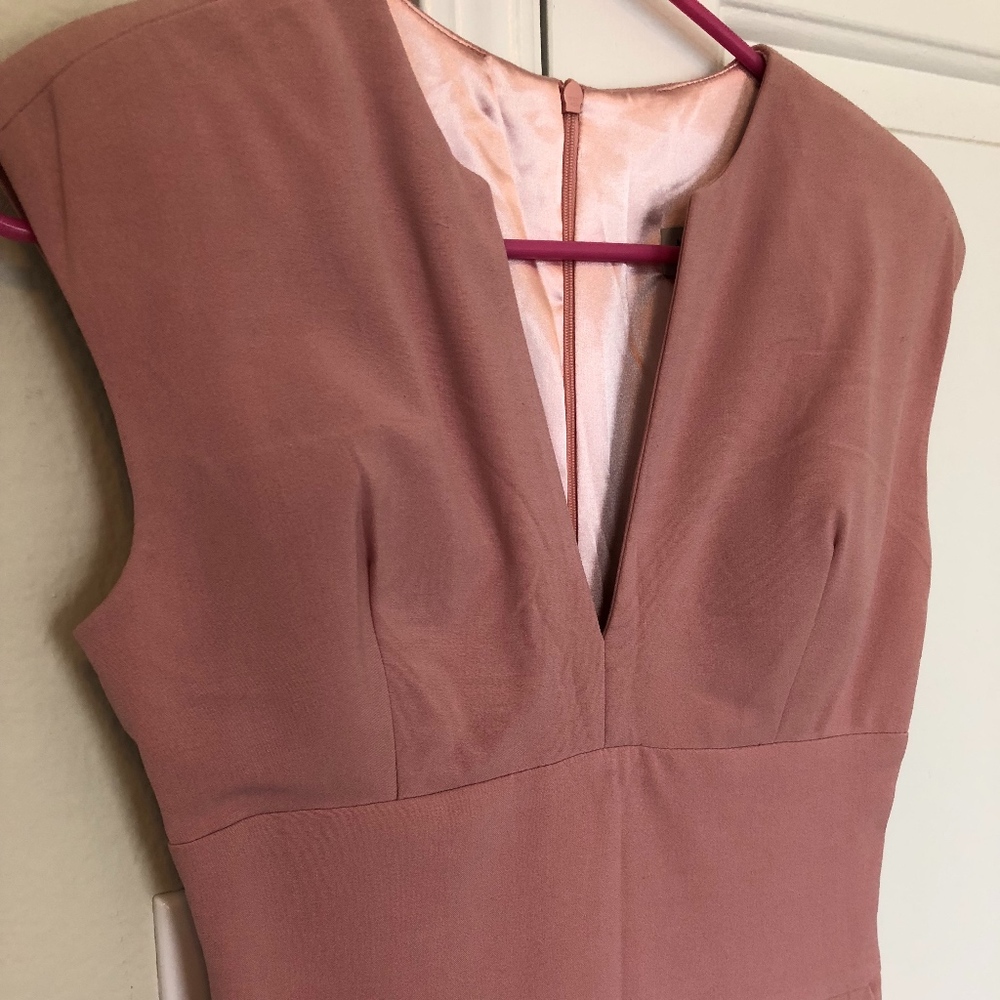 Blush Form Fitting Dress